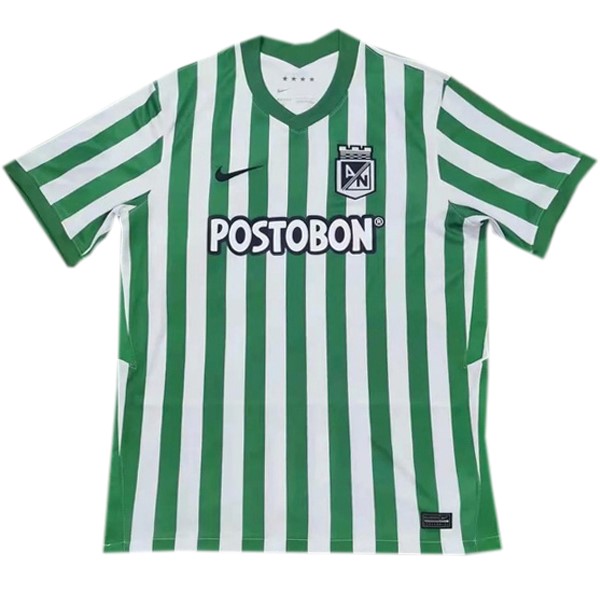 Thailand Trikot Atlético Nacional Heim 2021-22 Grün Fussballtrikots Günstig